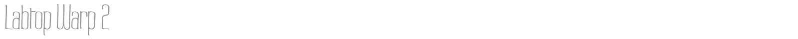 Labtop font preview